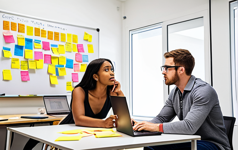 **

Prompt: A group of diverse entrepreneurs brainstorming in a brightly lit office, Post-it notes covering a whiteboard with hypotheses written on them, a laptop displaying Google Ads campaign results, emphasizing rapid testing of assumptions in a lean startup environment.

**