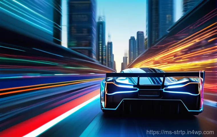 린 스타트업의 기본 원리 이해하기 - Image Prompt 1: The Race of Modern Business**