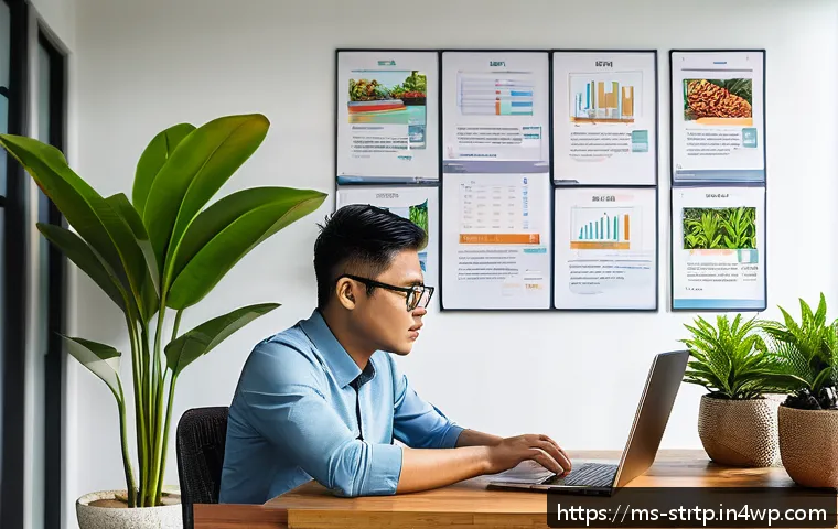린 스타트업 재무 관리 기본 가이드 - A modern Malaysian startup office scene showing a young entrepreneur reviewing detailed cash flow ch...