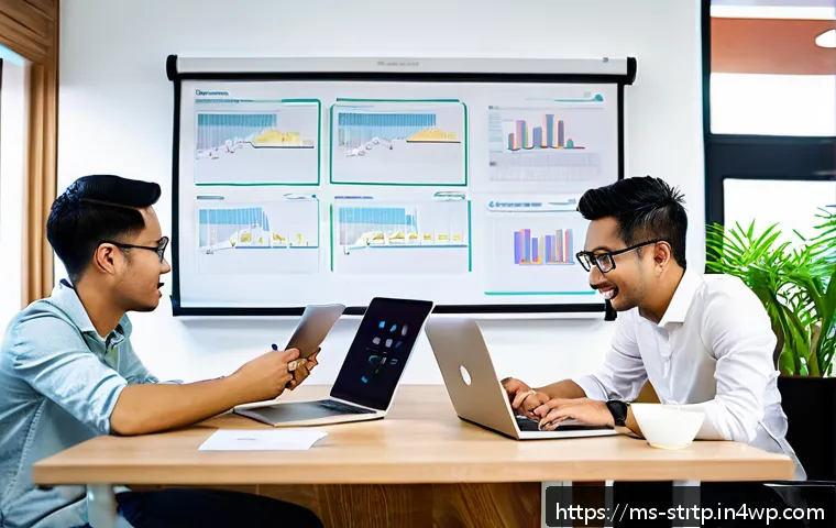 린 스타트업의 비즈니스 프로세스 최적화 - A modern Malaysian startup office scene showing a diverse team of young professionals collaborating ...