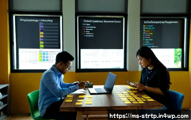 Home 17 린 스타트업의 비즈니스 목표 설정 - Photorealistic Malaysian startup founders in a bright Kuala Lumpur co-working space, diverse young p...
